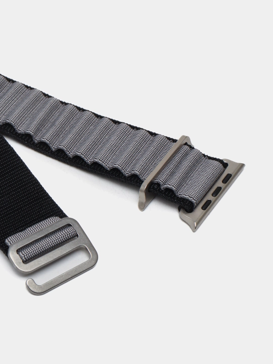 Ремешок нейлоновый для Apple Watch 3,4,5,6,7,8,9,10,11,SE и Ultra, размер 42-44-45-49 мм