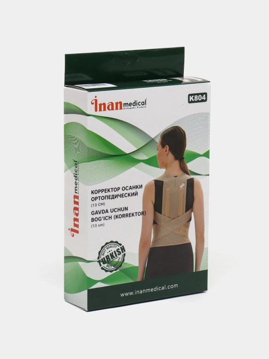 Korrektor ortopedik gavda uchun, 13 sm, universal o'lchamlar inanmedical K-804