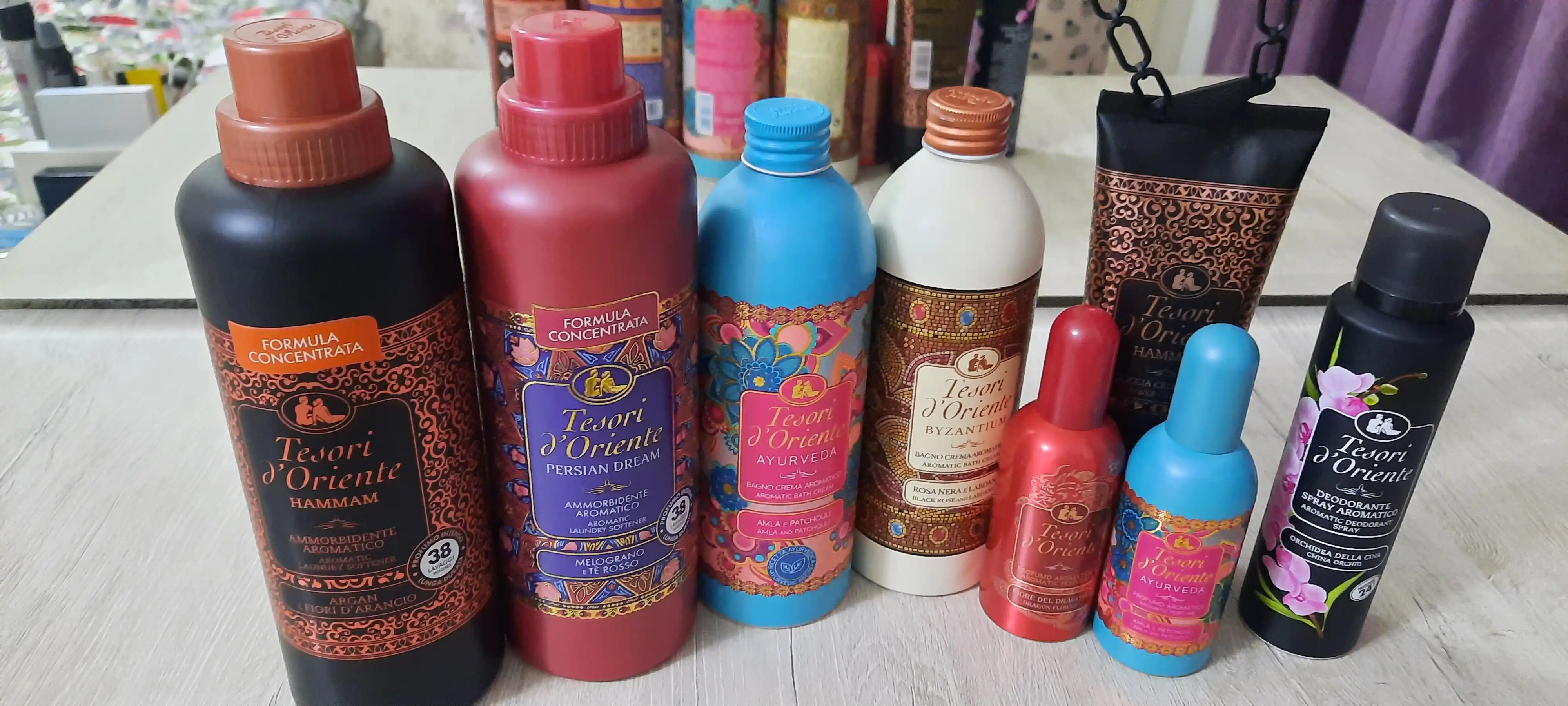 Mato yumshatuvchi, TESORI D ' ORIENTE HAMMAM, argan yog'i bilan, 760 ml
