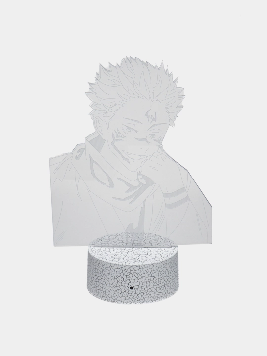 3D ночник с пультом, Аниме "Магическая Битва", Jujutsu Kaisen, LED RGB подсветкой