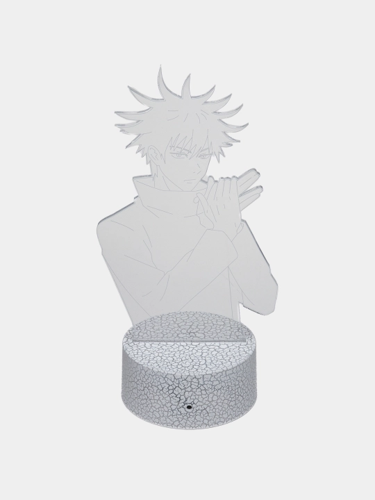 3D ночник с пультом, Аниме "Магическая Битва", Jujutsu Kaisen, LED RGB подсветкой