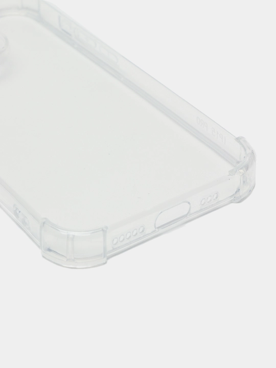 Прозрачный чехол для телефона iPhone 11, 12,13,14, 14 Pro, 15 Pro, 15 Pro Max, силиконовый