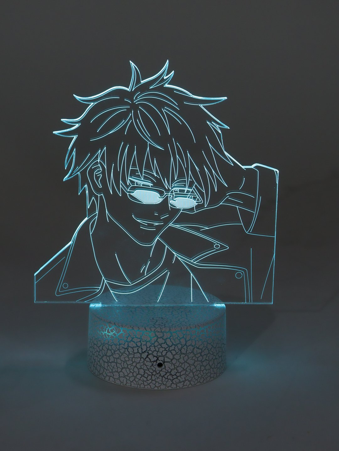 Аниме Магическая Битва Jujutsu Kaisen 3D светильник ночник с пультом,LED  RGB и USB,подарок купить по низким ценам в интернет-магазине Uzum (839268)