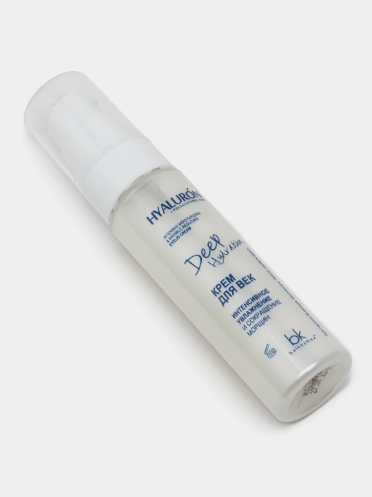 Крем для век Hyaluron Deep Hydration, интенсивное увлажнение и сокращение морщин, 30 г