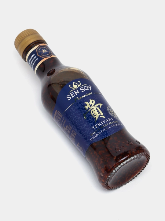 Sous Sen Soy, stolli teriyaki sousi kunjut bilan, 260 g