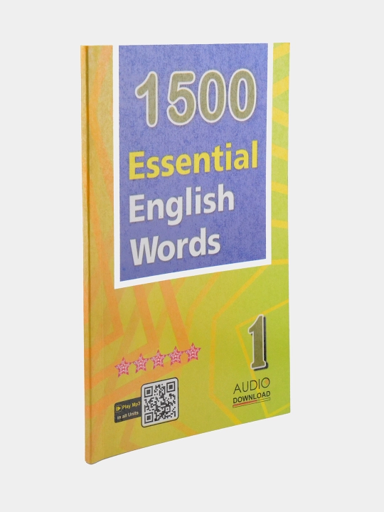 1500 Essential English Words — книга 1, 2, 3 или 4 с узбекскими переводами