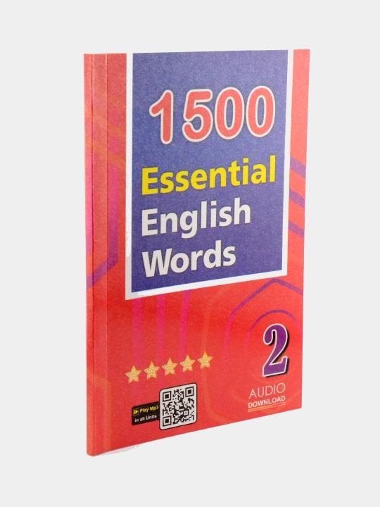 1500 Essential English Words — книга 1, 2, 3 или 4 с узбекскими переводами