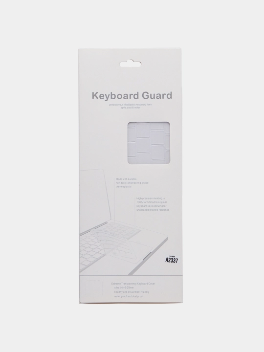 Пленка/наклейка на клавиатуру с русской раскладкой для Macbook Air/Pro/13.3/13.6/M1/M2