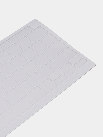 Пленка/наклейка на клавиатуру с русской раскладкой для Macbook Air/Pro/13.3/13.6/M1/M2