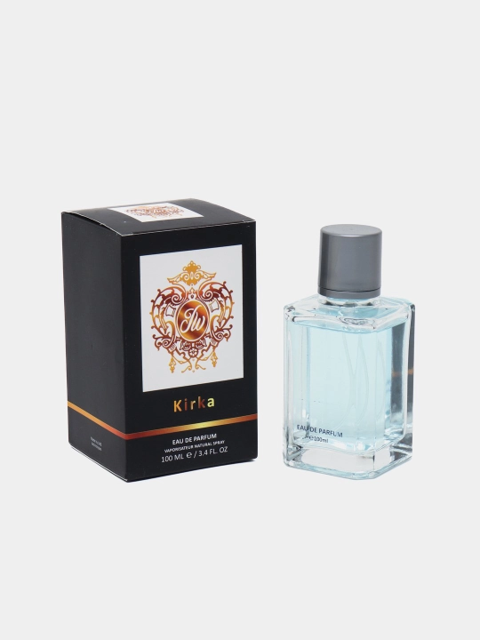 Parfyumlangan suv Fragnance World Kirke, KIRKA erkaklar va ayollar uchun, 100 ml, 50 ml, 30 ml, 20 ml 