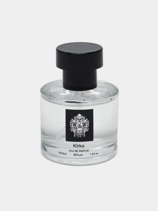 Parfyumlangan suv Fragnance World Kirke, KIRKA erkaklar va ayollar uchun, 100 ml, 50 ml, 30 ml, 20 ml 