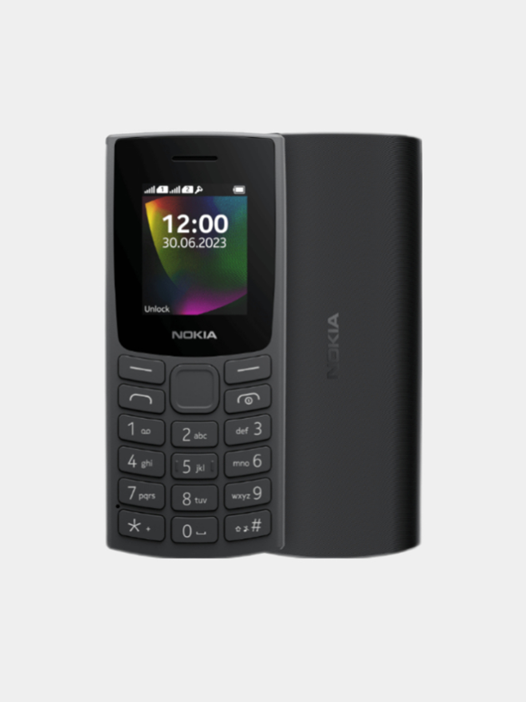 Кнопочный телефон NOKIA 106 DS TA-1564 черный, официальный, гарантия 1 год!  купить по низким ценам в интернет-магазине Uzum (854618)