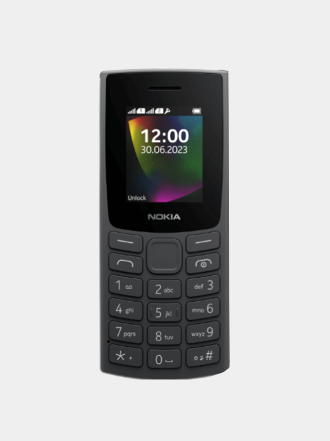 Кнопочный телефон NOKIA 106 DS TA-1564 черный, официальный, гарантия 1 год!  купить по низким ценам в интернет-магазине Uzum (854618)