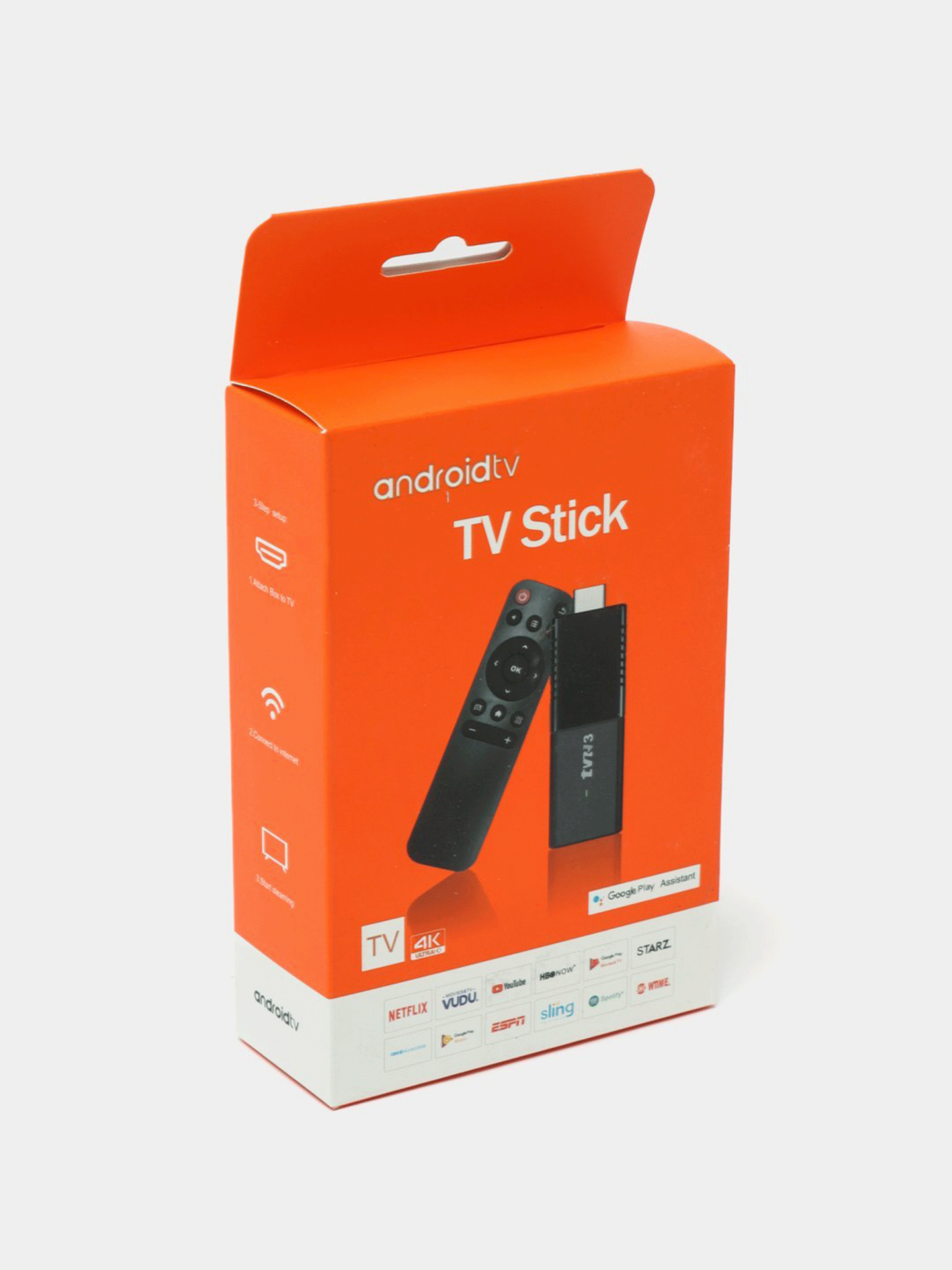ТВ приставка, TV Stick Android Adapter 4К Smart Tv 2/16, 4/32 купить по