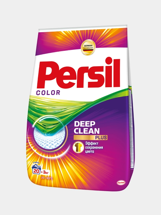 Kir yuvish kukuni Persil Color, Verneldan sarhil, avtomat, 3 kg