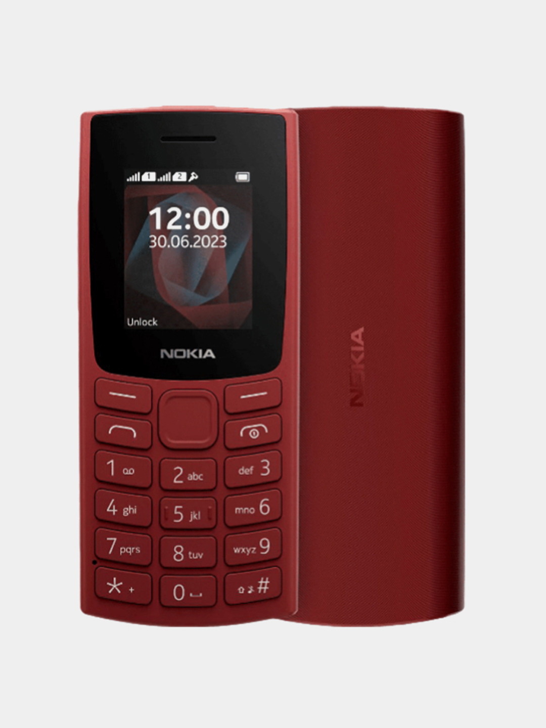 Кнопочный телефон NOKIA 105 DS TA-1557, красный, Официальный Оригинальный и  1 год гарантия купить по низким ценам в интернет-магазине Uzum (854316)