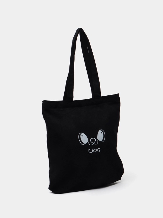 Sumka-shopper, qora
