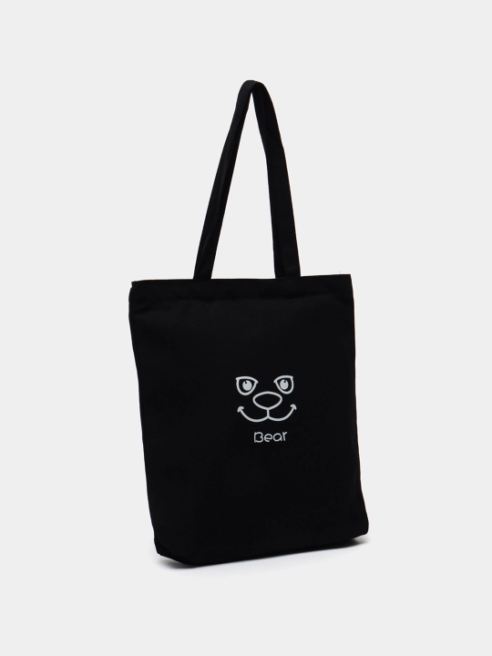 Sumka-shopper, qora