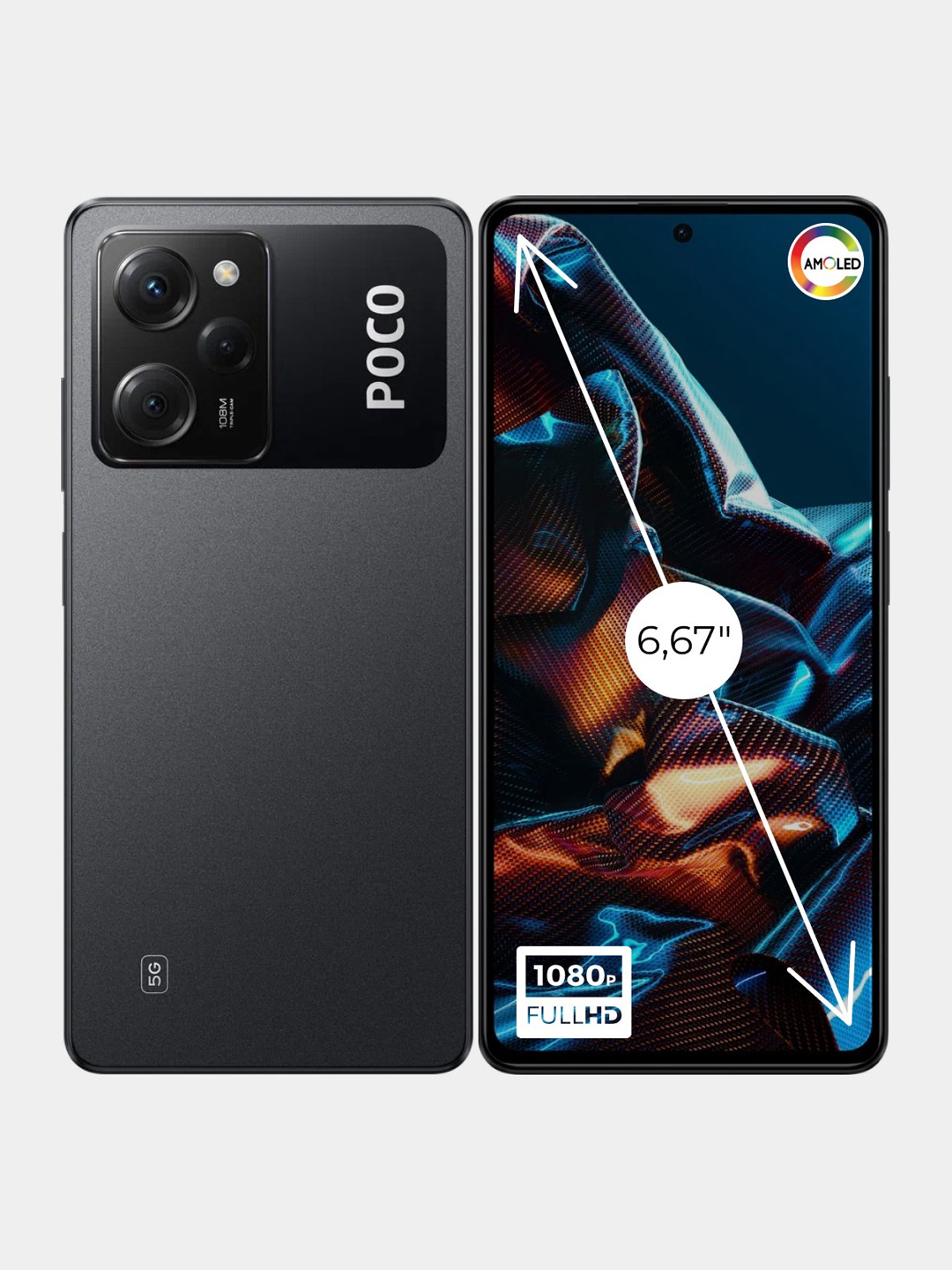 Смартфон Xiaomi Poco X5 PRO 5G 6/128GB, игровой телефон купить по низким  ценам в интернет-магазине Uzum (850373)