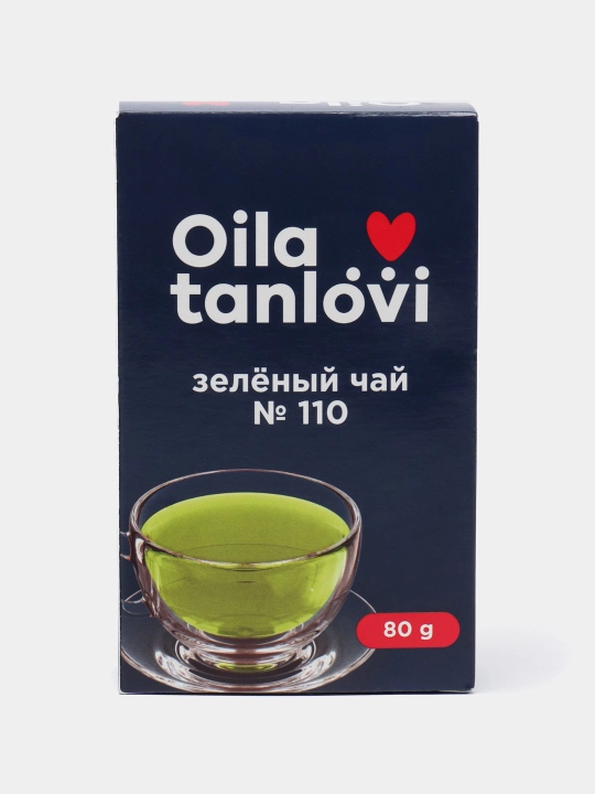Ko'k choy Oila tanlovi №110, 80 g