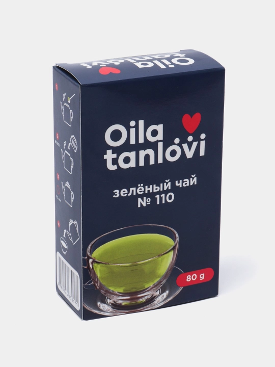 Ko'k choy Oila tanlovi №110, 80 g