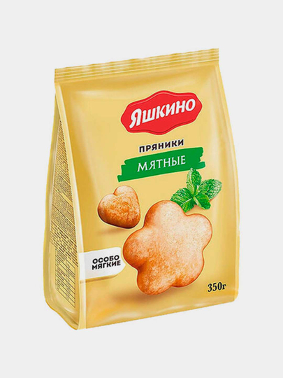 Пряники Яшкино мятные, 350 г - 