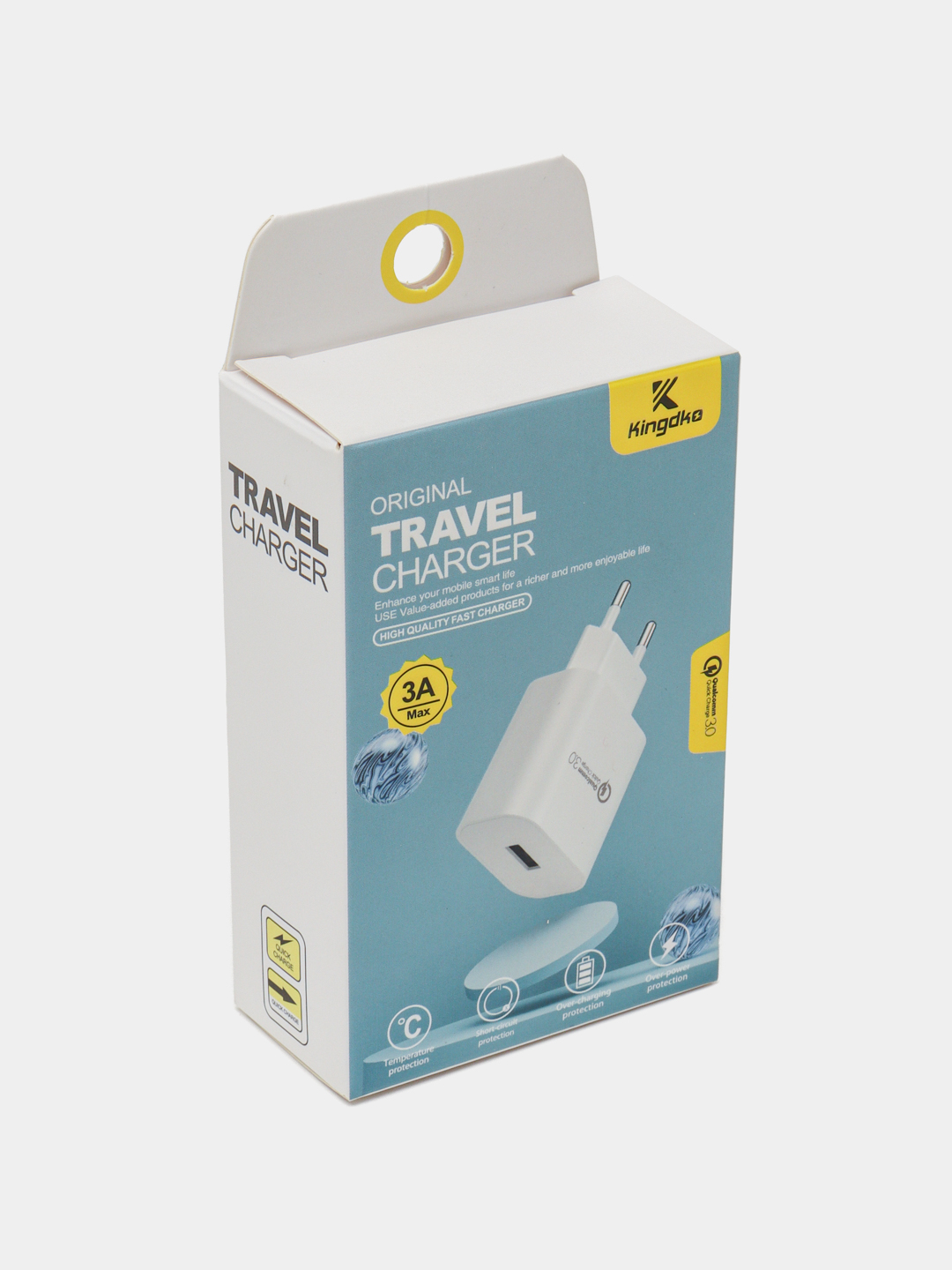Адаптер быстрой зарядки Kingdk Quick Charge 3.0 (3A) купить по низким ...