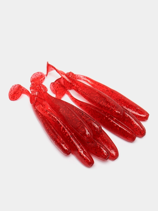 Microjig uchun Easy Shiner 2" yeyiladigan tebranish dumli o'lja, 10 dona