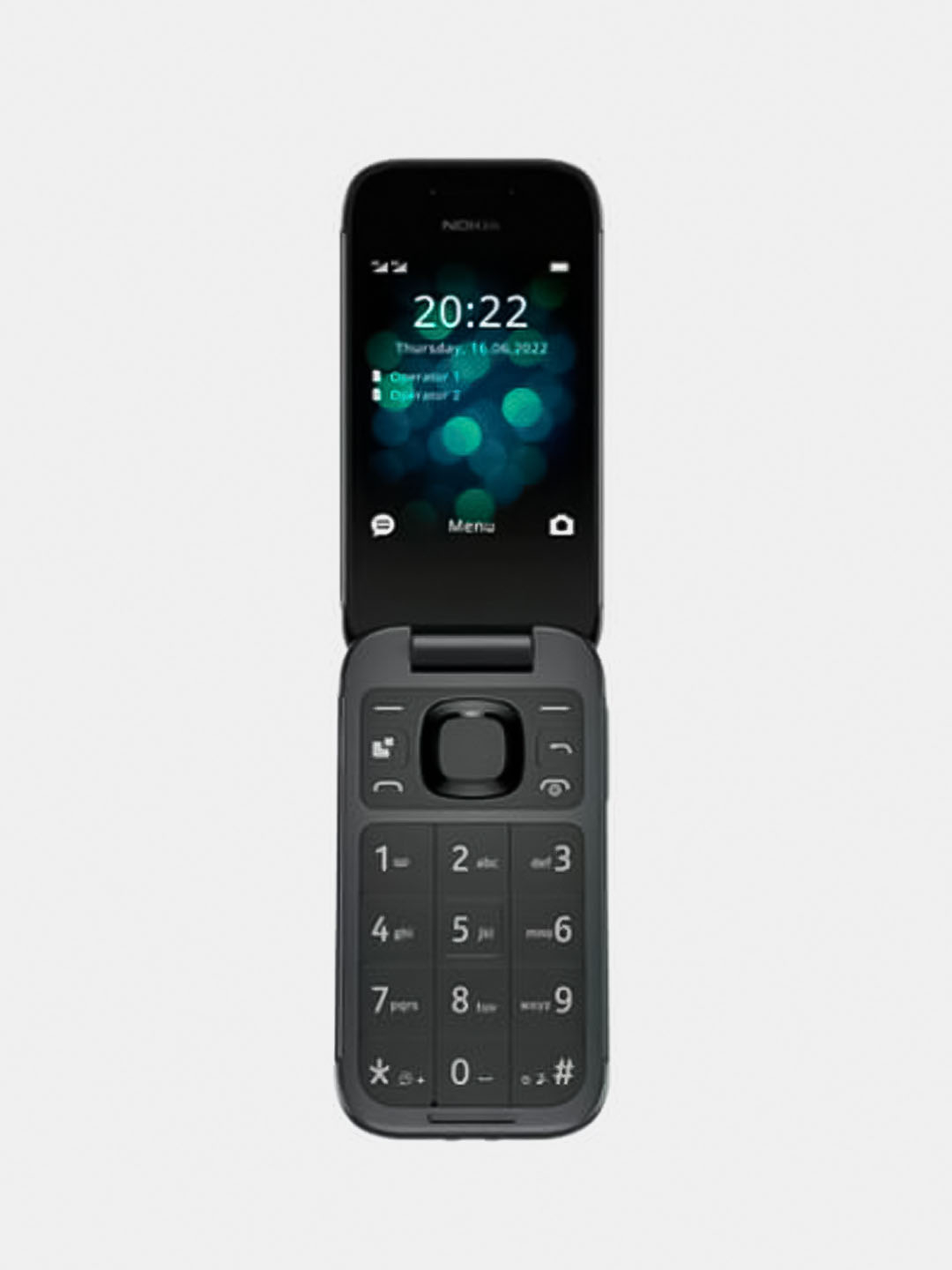 Кнопочный телефон NOKIA 2660 TA-1469 DS черный, Официальный Оригинальный и  1 год гарантия купить по низким ценам в интернет-магазине Uzum (855167)