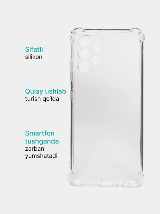 Чехол для телефона,силиконовый,прозрачный,для Samsung A31,A32 4G, A52 5G, A53 5G, S21, S22