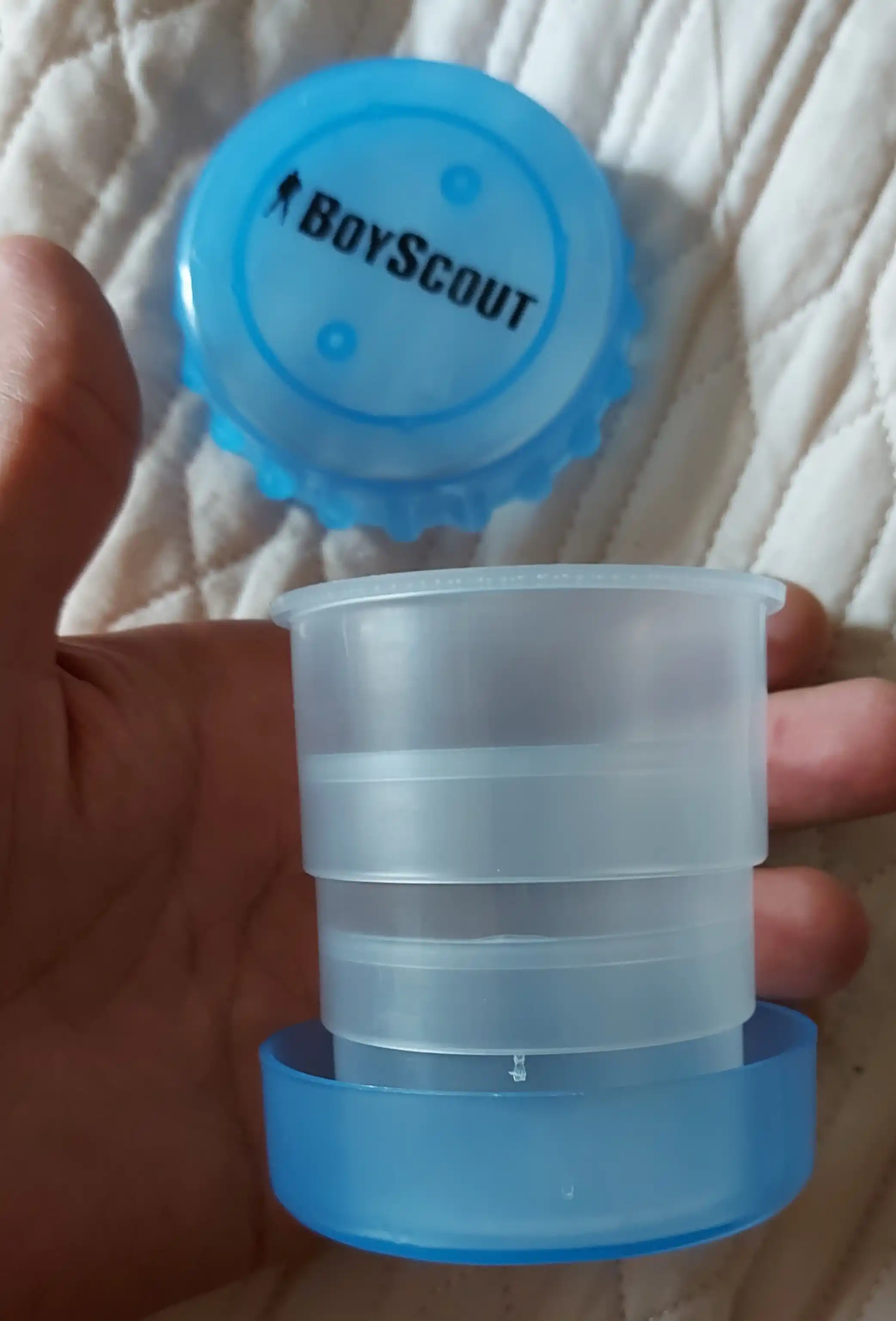 Yeg'iladigan plastik stakan BoyScout, 200 ml