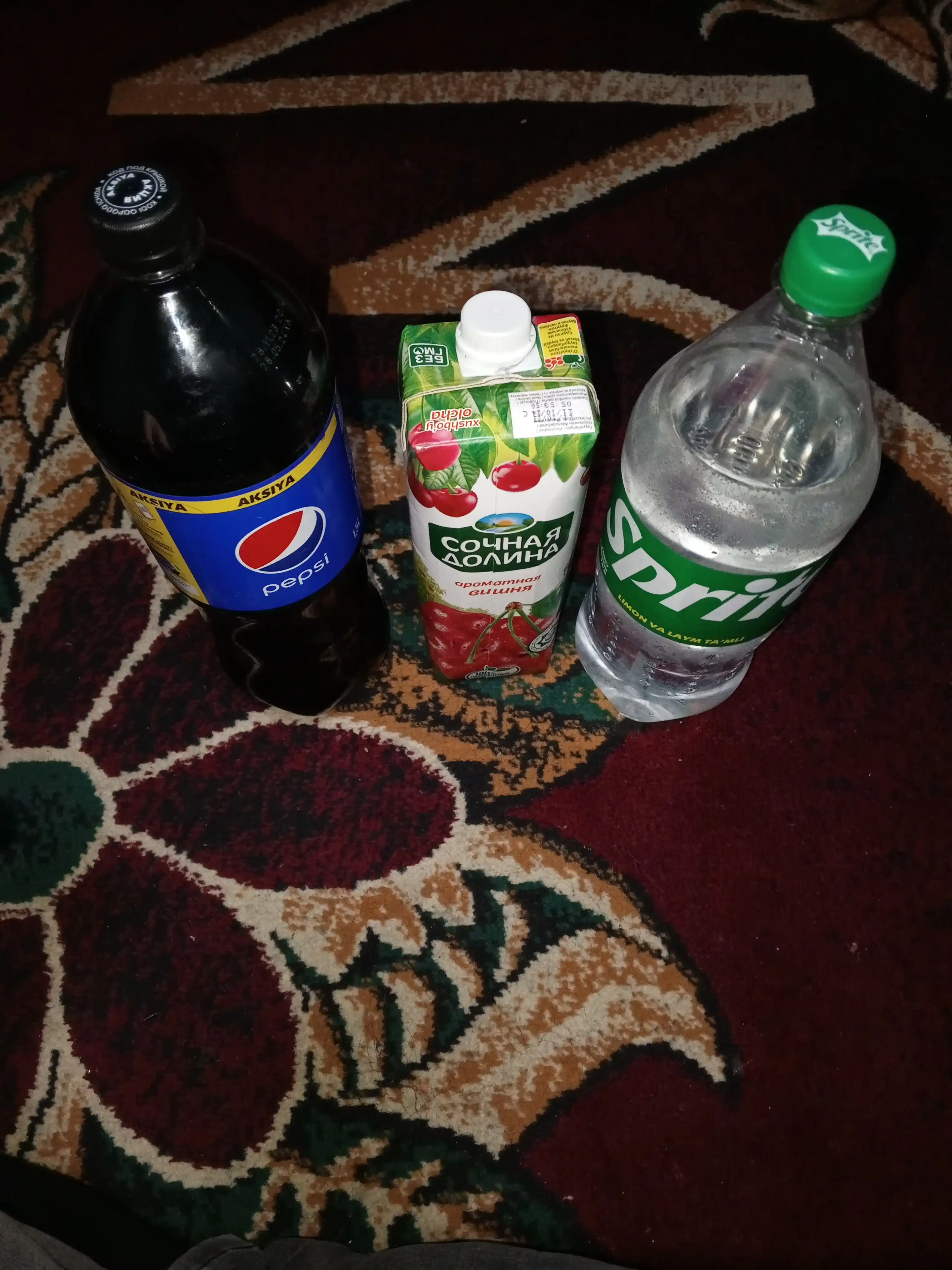 Gazlangan ichimlik Sprite, 1.5 litr