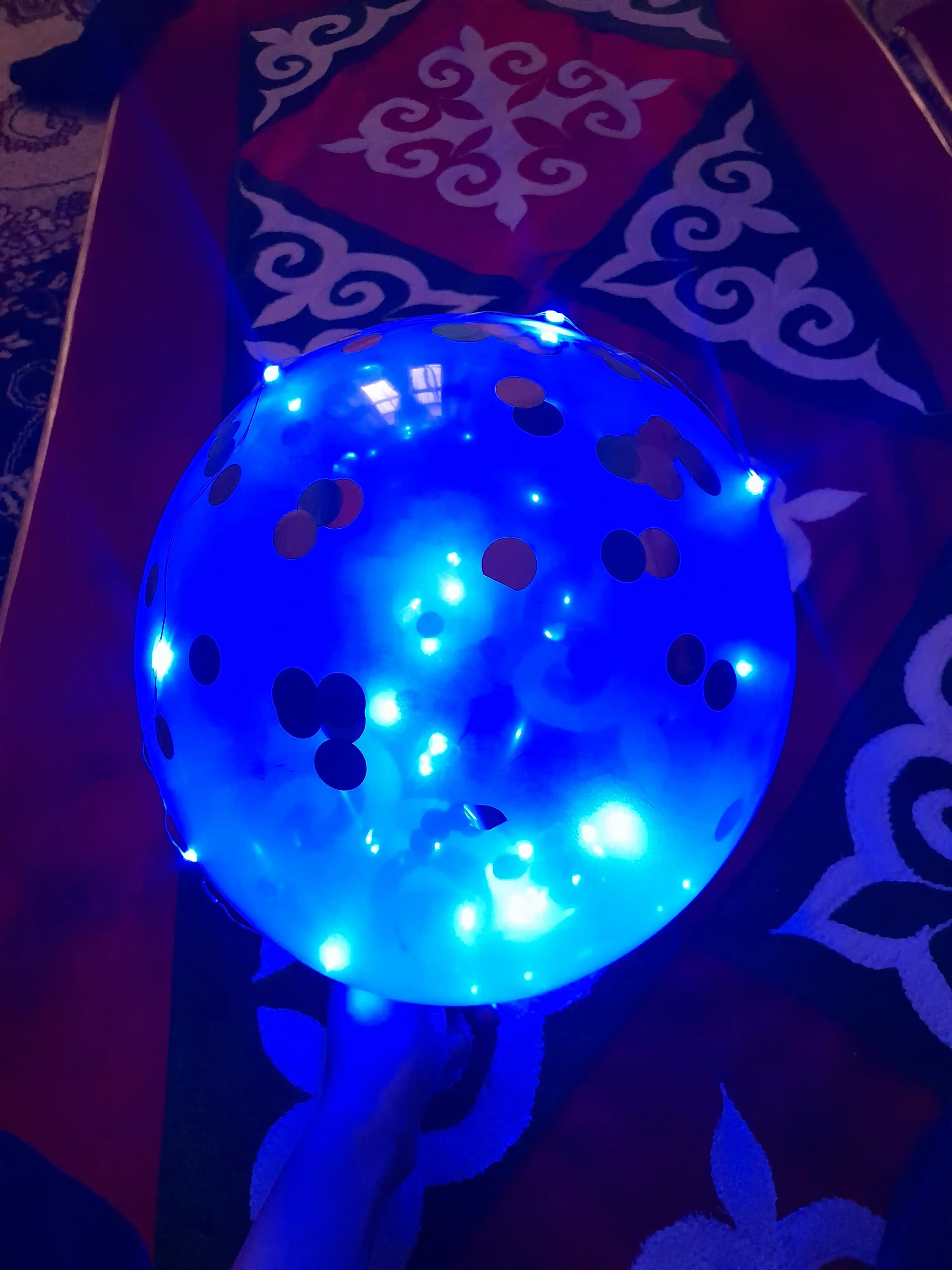 Led girlyanda Ramazom bayrami va uyning, ichki bezatish uchun, 1 m, 2 m, 3 m, 5 m, 10 m
