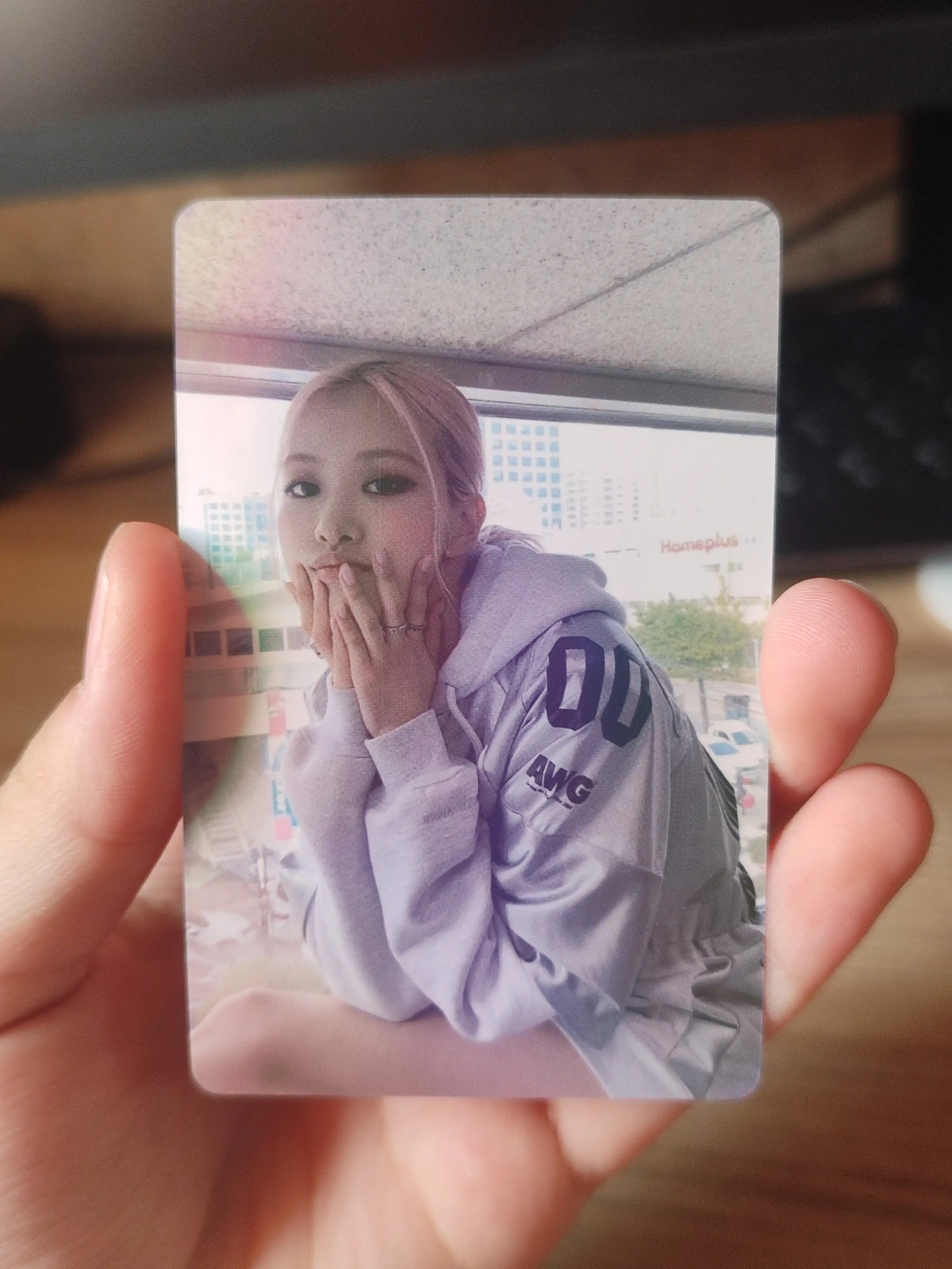 Глиттерные фотокарты с участниками группы Blackpink