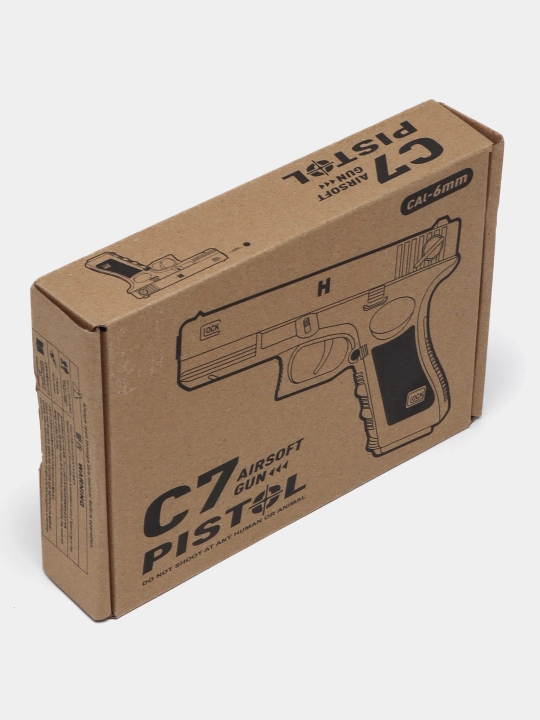 Metall to'pponcha, pnevmatik GLOCK, K-33A C2, C7 K17A blaster K 17A Makarov