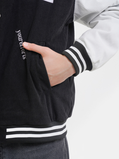 Бомбер вельветовый в стиле Америки 90-х, Urban authentic