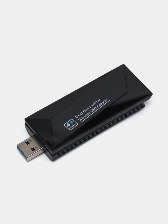 Адаптер, aнтенна, USB адаптер с поддержкой Wi-Fi, 1300 Мбит/с, 2.4/5 ГГц
