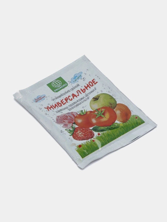 Sabzavotlar, gullar va manzarali ekinlar uchun universal o'g'it, 30 g