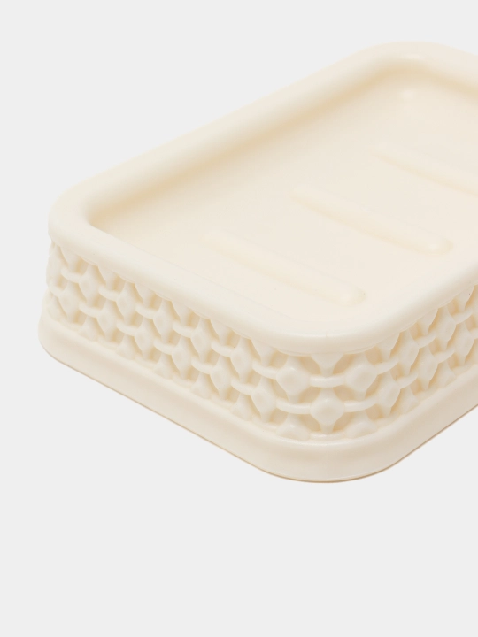 Plastik sovun idishi, turli xil ranglar Plast Team, 130 * 90 * 30 mm