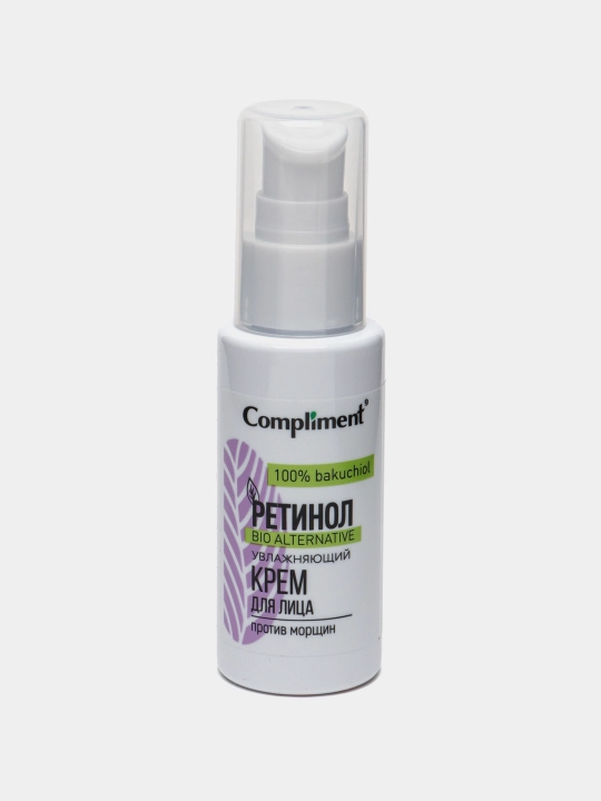Retinol, namlovchi ajinlarga qarshi yuz uchun kremi Compliment, 50 ml