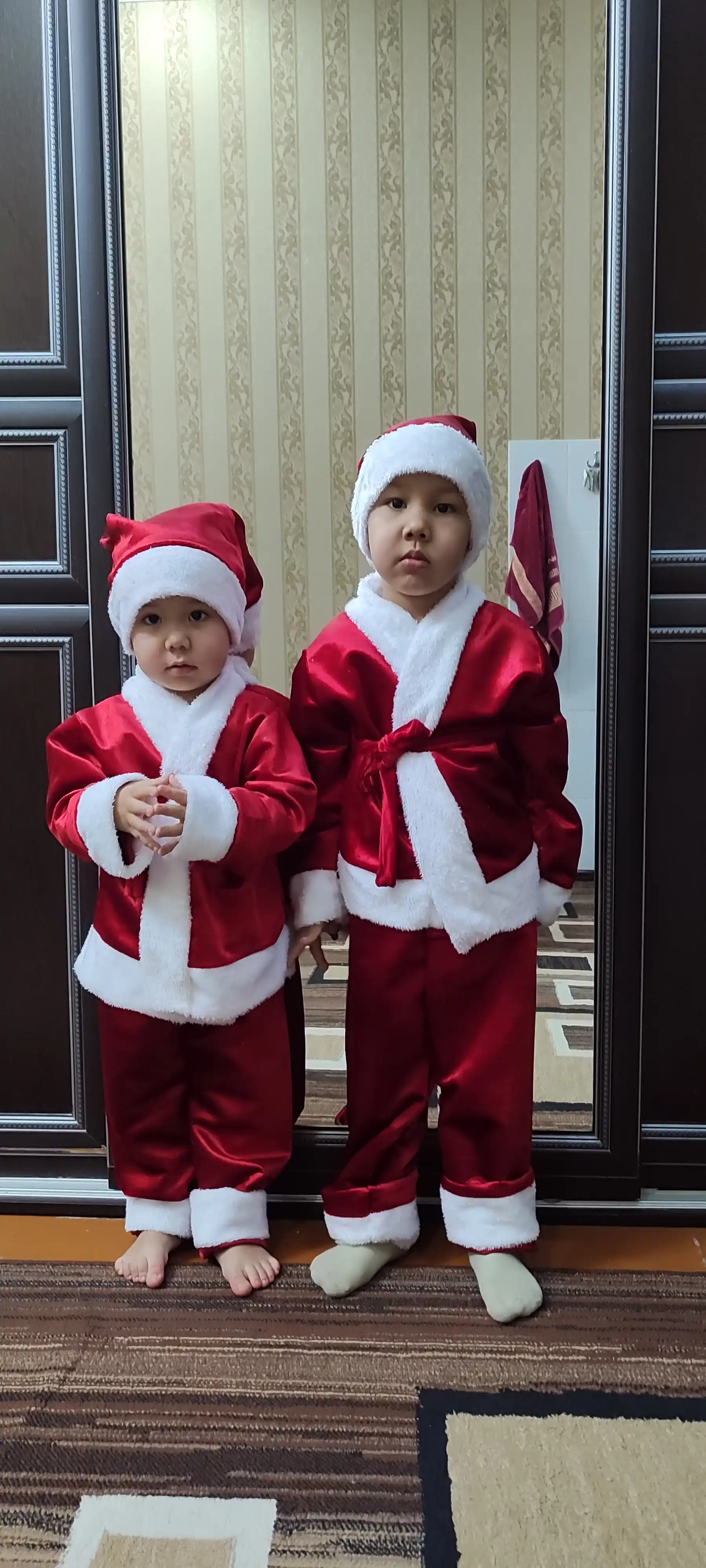 Одежда деда мороза, новогодняя