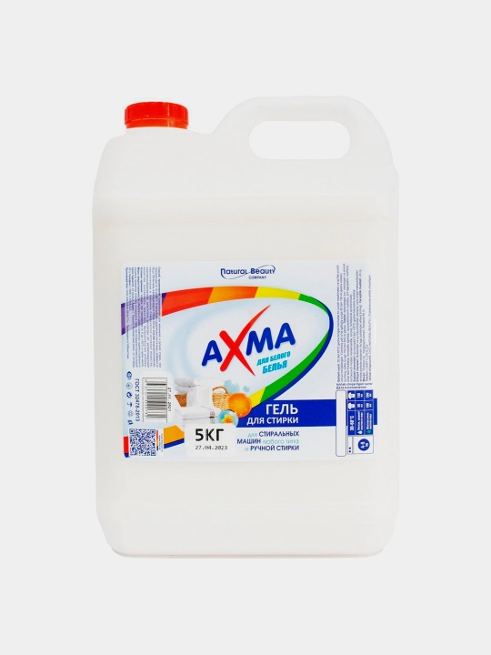 Kir yuvish uchun geli AXMA, oq choyshablar uchun, 5 kg