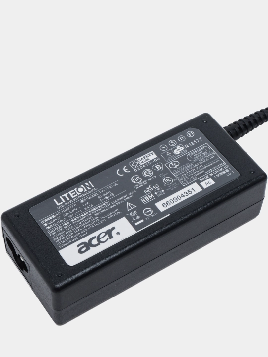 Зарядка для ноутбука, Acer 19V  3.42A 65W, 55 x 17 