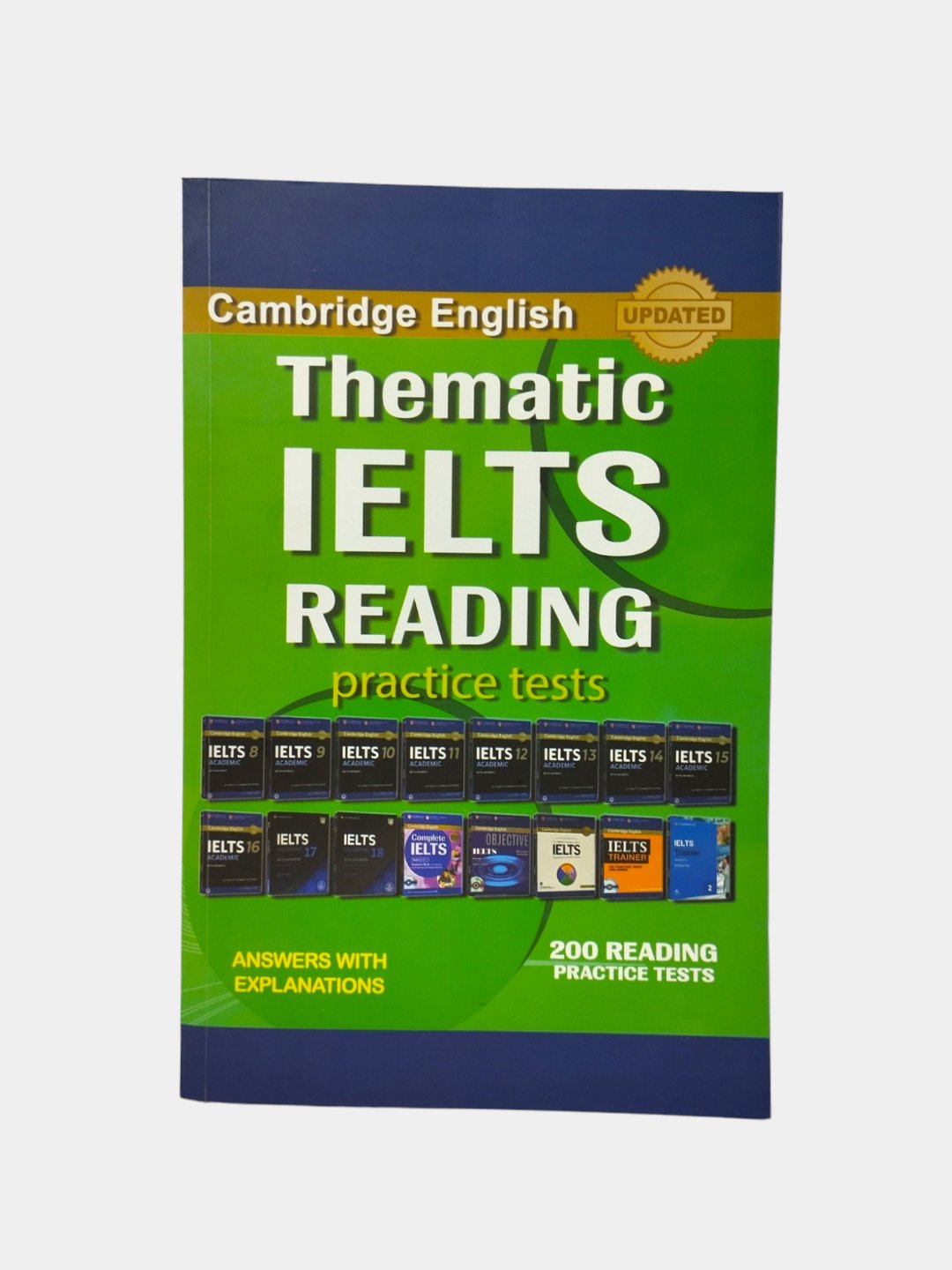 Thematic IELTS Reading Practice, Writing Practice Tests Cambridge english  купить по низким ценам в интернет-магазине Uzum (859344)