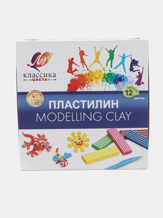 Классический пластилин для детей - Луч "Классика" 6, 8, 10, 12, 16, 18, 24, 32 и 40 цветов