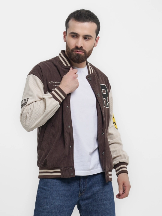 Бомбер вельветовый в стиле Америки 90-х, Urban authentic