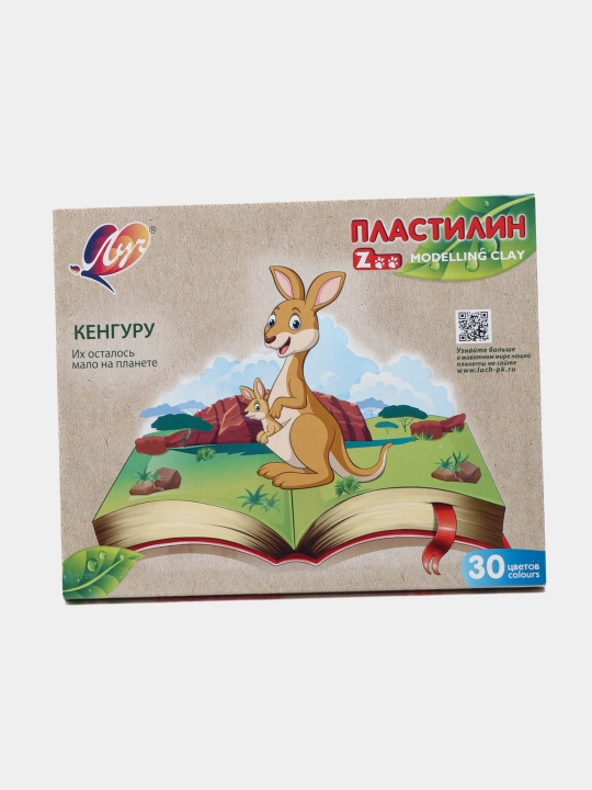 Классический пластилин для детей - Луч "ZOO" 6, 8, 12, 16, 24 и 30 цветов