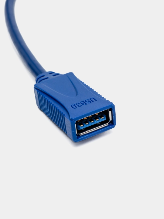 USB uzatma kabeli 3.0 USB A bardoshli ortiqcha, ma'lumot uzatish, 1.5 m / 3 m, 50 sm