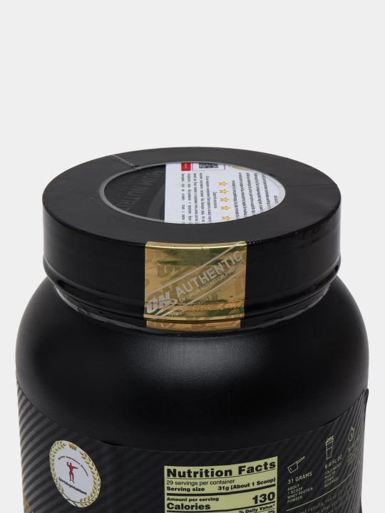 Американский протеин Whey Gold Standard, 907 гр, для набора мышечной массы, с BCAA 5.5 гр