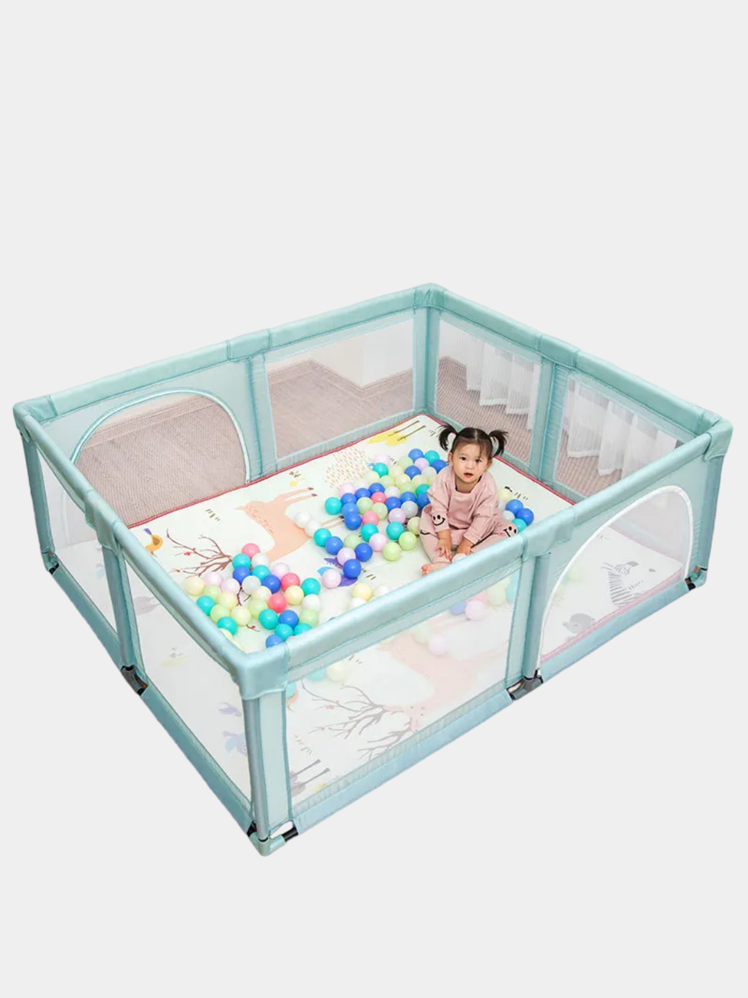Детский манеж, игровая зона для детей с 20 шарами купить по низким ...